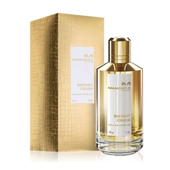 Mancera Instant Crush Eau de Parfum Unisex, Oriental Floral Fragrance with Saffron, Rose, Amberwood, Vanilla & Oakmoss - 120ml