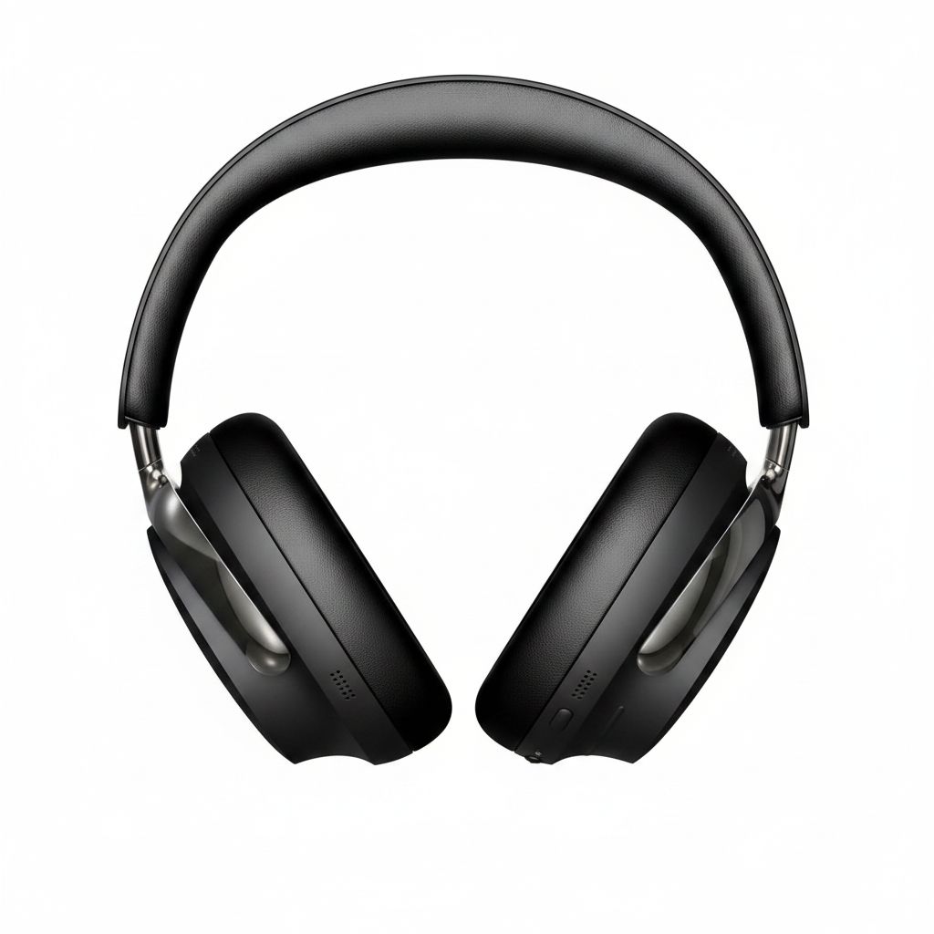 Bose QuietComfort Ultra Wireless Over-Ear Headphones (2nd Gen), Premium Noise Cancelling, Immersive Audio, Bluetooth - Black