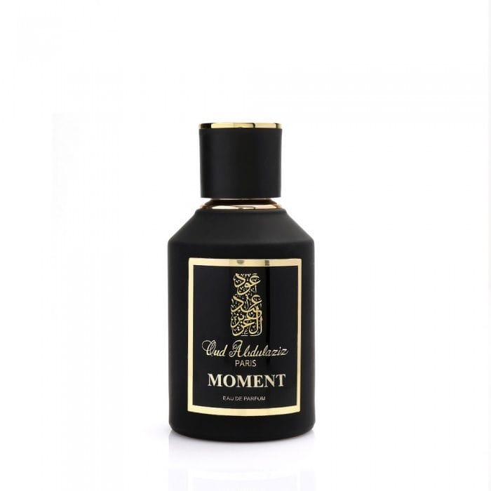 Oud Abdulaziz Moment Eau de Parfum, Luxury Unisex Perfume, Saffron Musk & Patchouli Fragrance, Long-Lasting Arabic Scent - 100ml