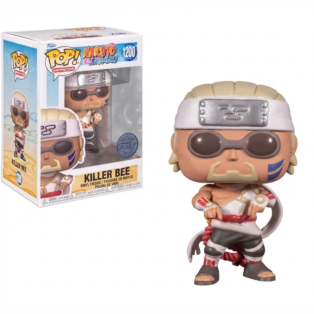 Funko Pop! Naruto: Shippuden Killer B Vinyl Figure #1200 - US Exclusive Collectible Anime Figure