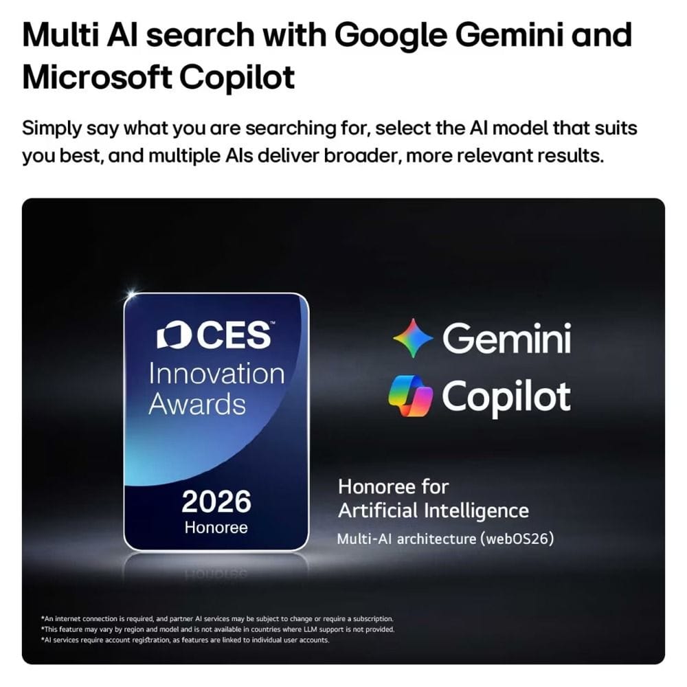 LG 86 Inch evo AI QNED Mini LED 4K Smart TV - Dynamic QNED Color Pro, Alpha 8 AI Processor Gen3, 144Hz FreeSync/VRR | 86QNED85B6T.AMRG