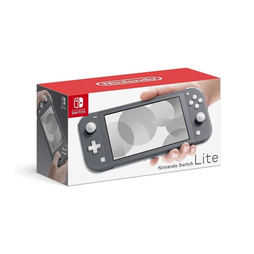 Nintendo Switch Lite Handheld Gaming Console with 5.5-Inch HD Touchscreen, 32GB Storage, NVIDIA Tegra Processor & Up to 7 Hours Battery Life | Black - 4902370542929