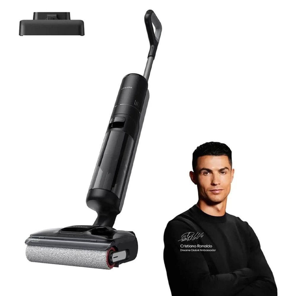 Dreame H60 GT Wet & Dry Vacuum Cleaner, 21kPa Suction, 180° Lie-Flat Cleaning, 90°C Self-Cleaning & Edge-to-Edge Cleaning | HHR43A