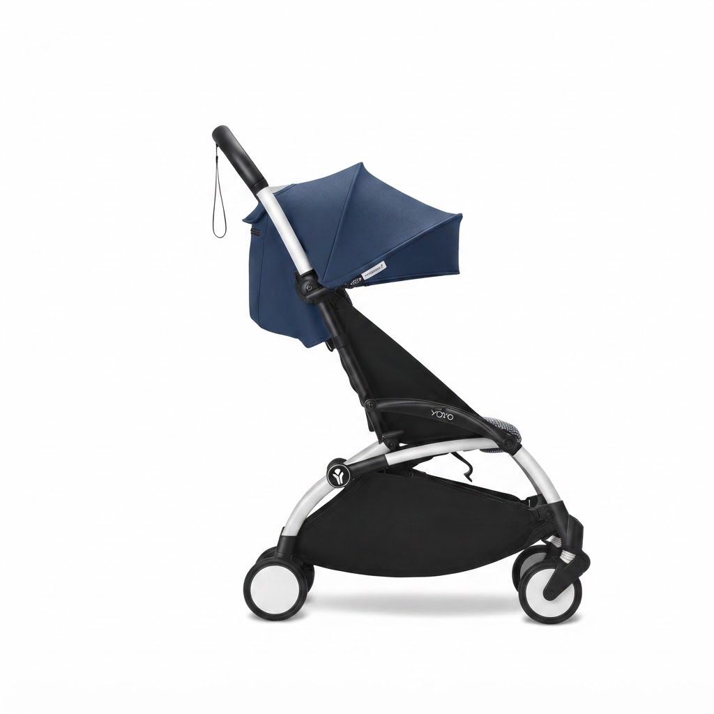 Stokke YOYO3 Compact Travel Stroller - Lightweight Cabin-Approved Baby Pushchair, Folds in Seconds, Seamless Blend of Style and Function for Urban Parents on the Move