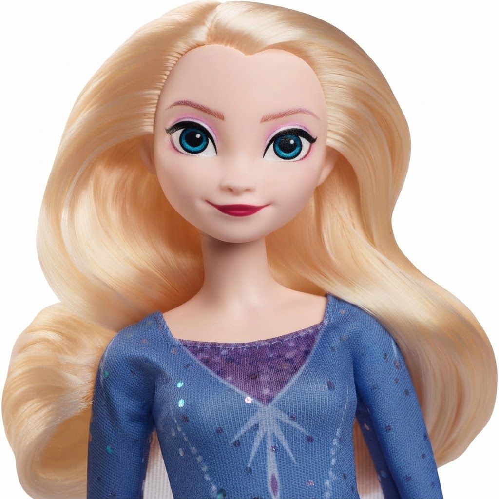 Disney Frozen Elsa Fashion Doll, Ice-Skating Winter Festival Edition, Removable Dress, Ice Skates & Accessories, Multicolor