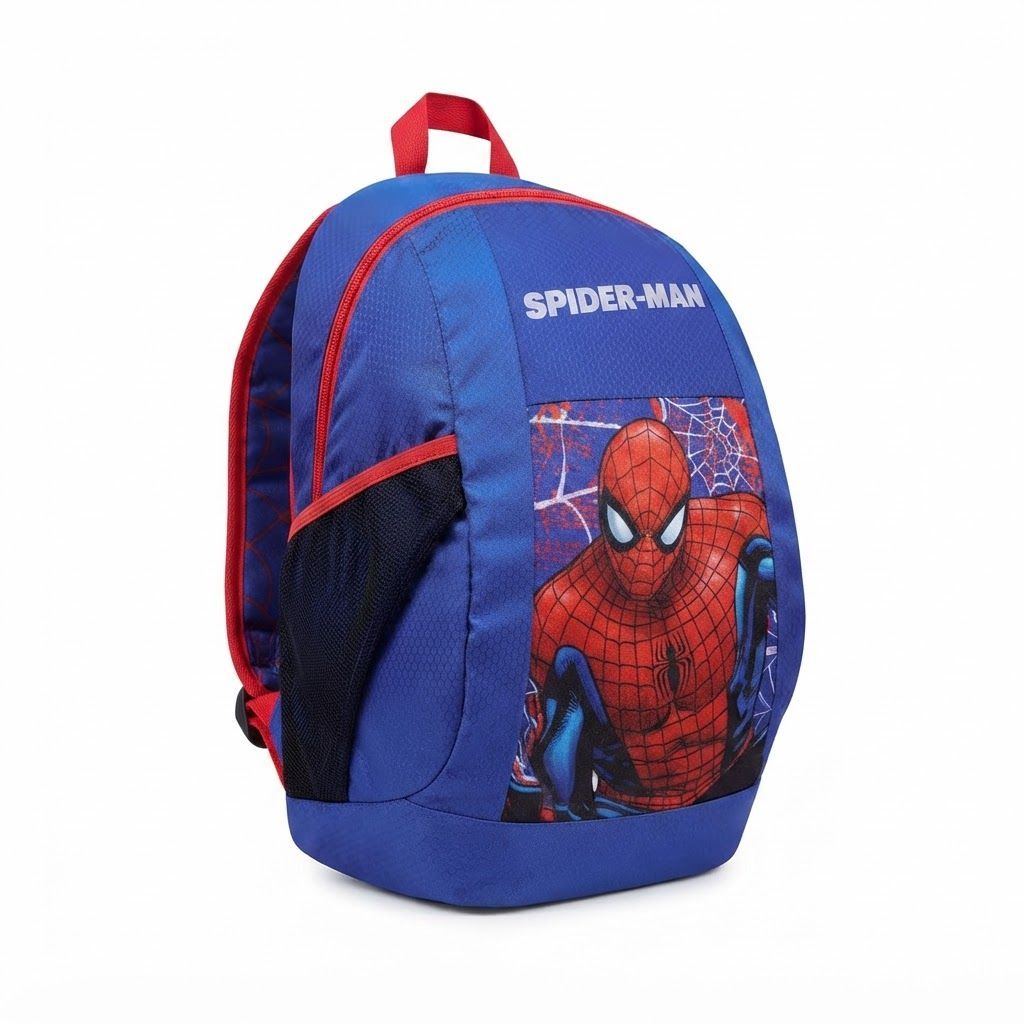 Marvel Spiderman Boys Backpack for School, Kids Travel Rucksack with Roomy Main Compartment