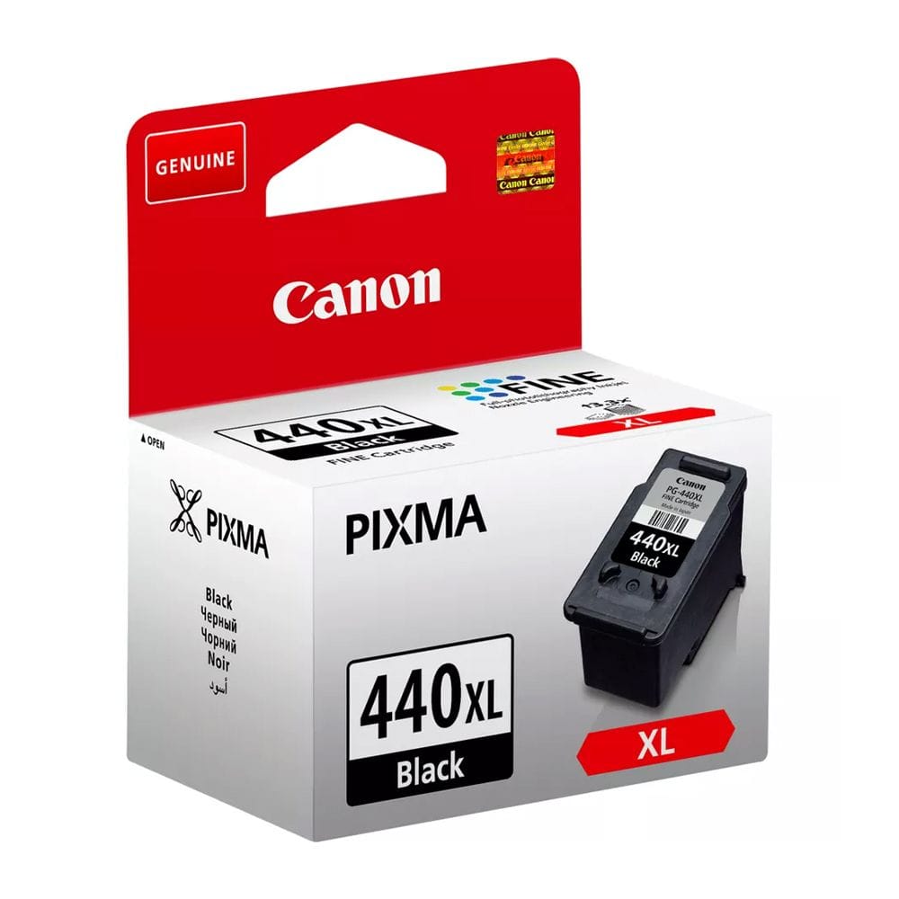 Canon PG-440XL Black Ink Cartridge, Genuine Canon Ink, High Yield 600 Pages, Crisp Text Printing & PIXMA Printer Compatibility | Black - 4960999782355