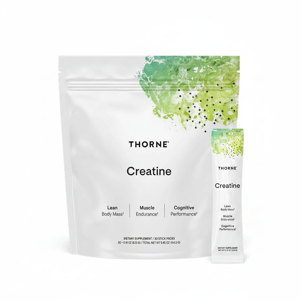 Thorne Creatine Monohydrate Powder - NSF Certified for Sports | Energy, Muscle & Cognitive Support