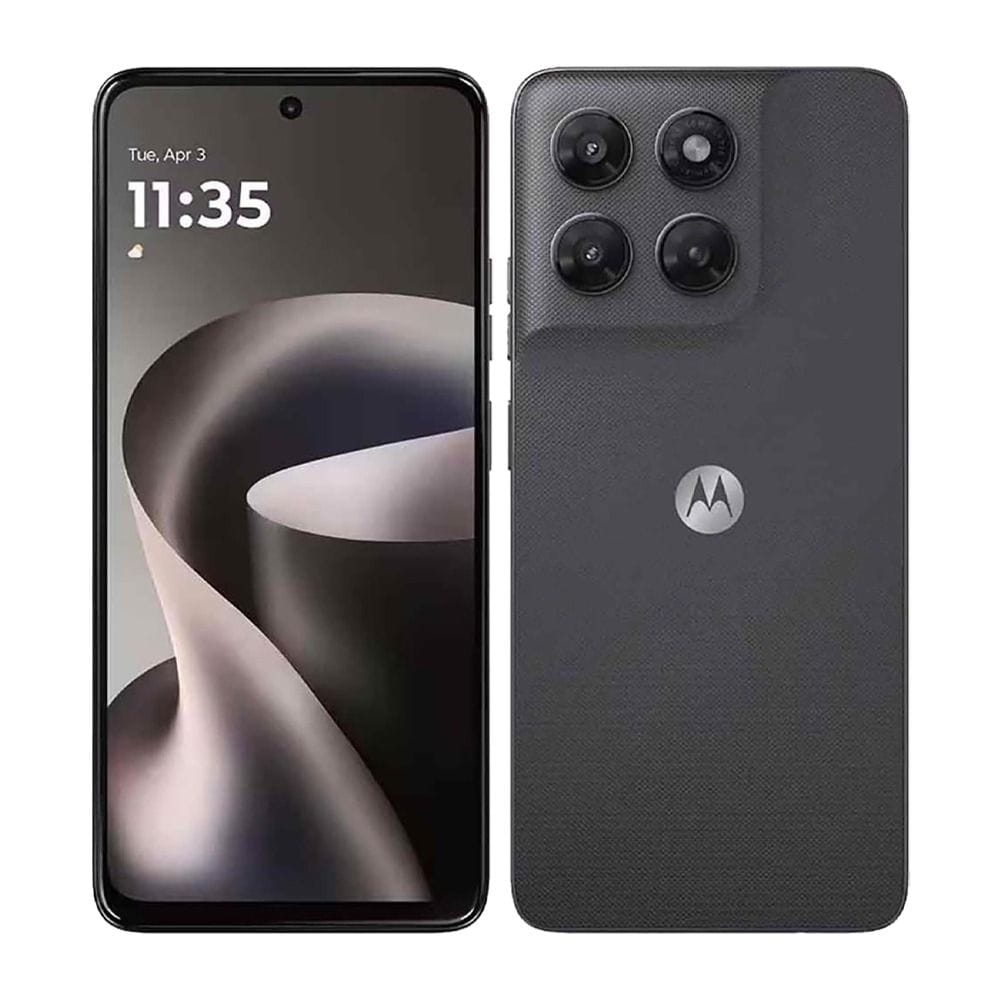 Motorola Moto G37 5G Smartphone, 4GB RAM, 128GB Storage, Dual SIM, High-Performance Display | Pantone Impenetrable Gray - PBCE0018AE XT2625-4 AE