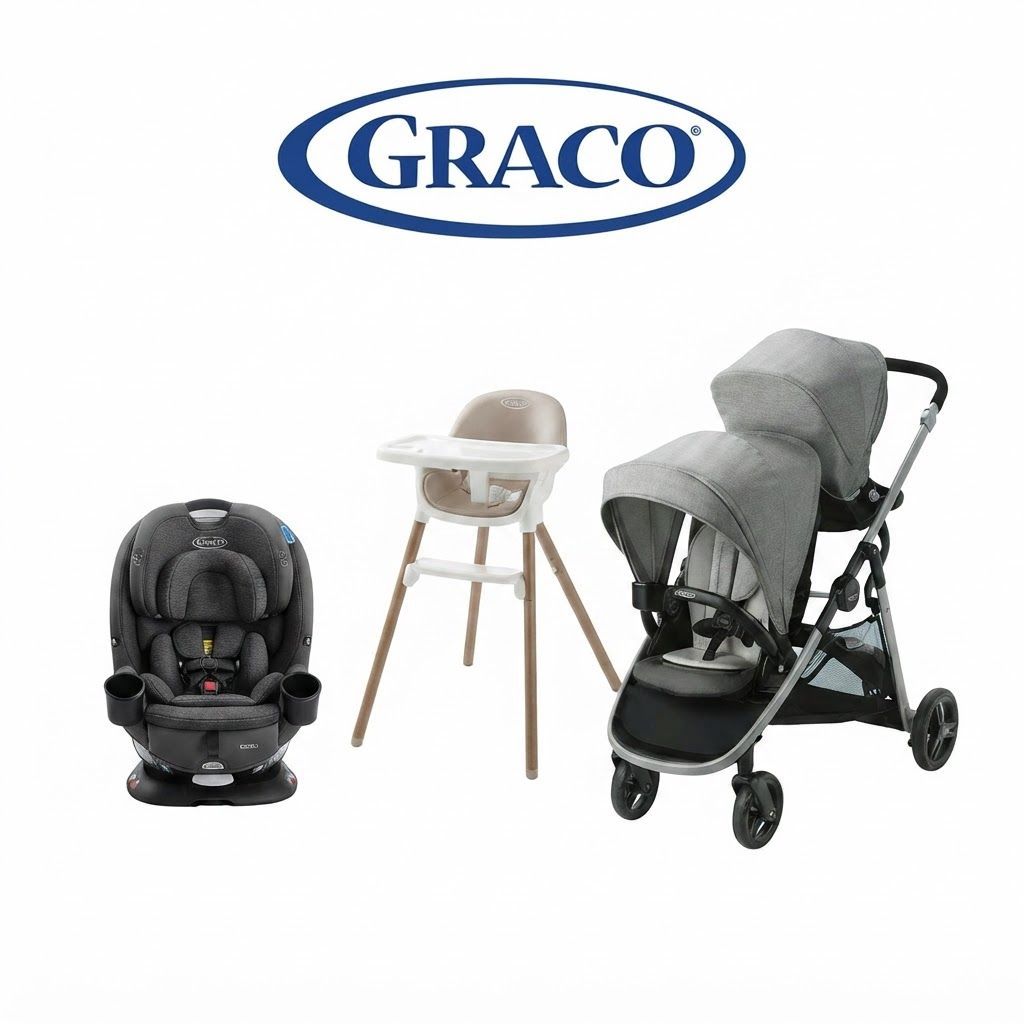 Graco Modes Pramette 3-in-1 Baby Stroller, Infant Car Seat Compatibility, True Pram Mode, Reversible Seat, One-Hand Fold, Extra Storage and Child Tray | Redmond
