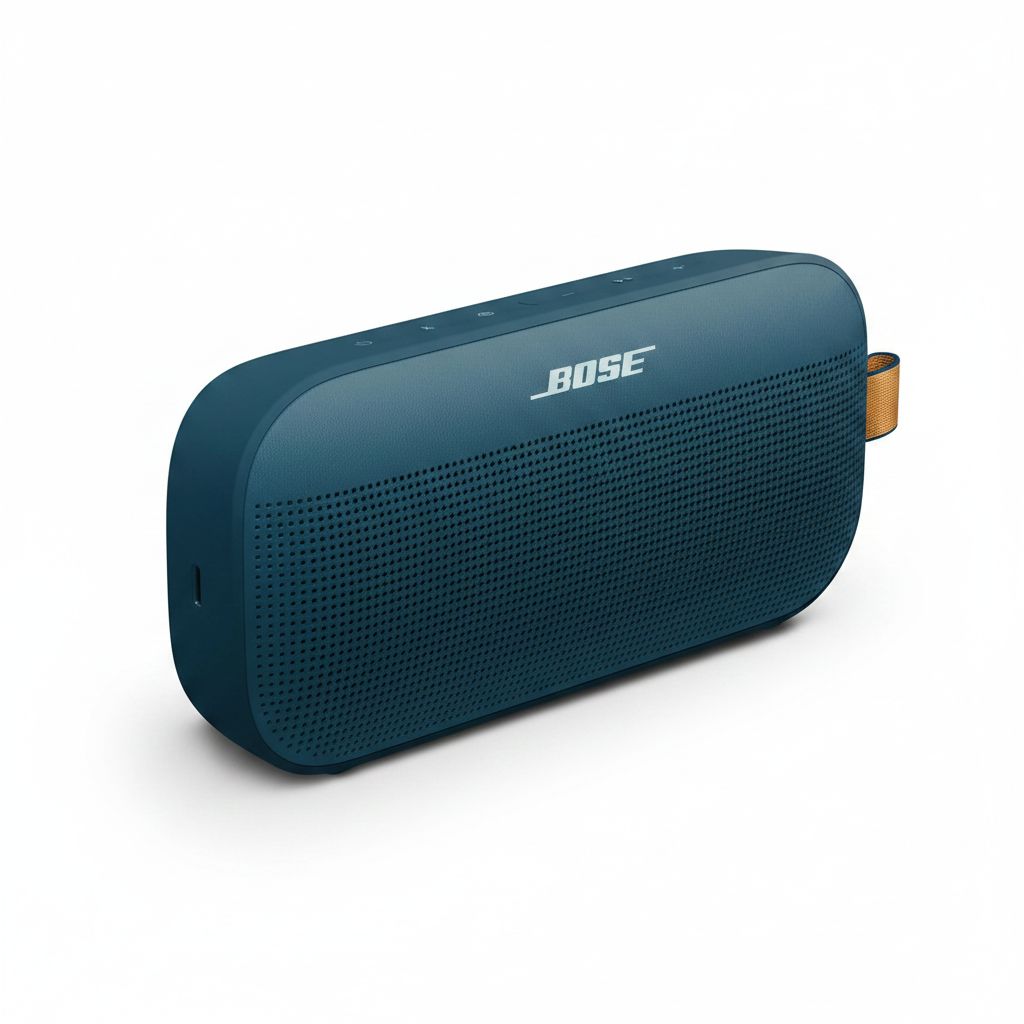 Bose SoundLink Flex Portable Bluetooth Speaker (2nd Gen), Powerful Hi-Fi Sound, Waterproof, 12-Hour Battery Life - Twilight Blue