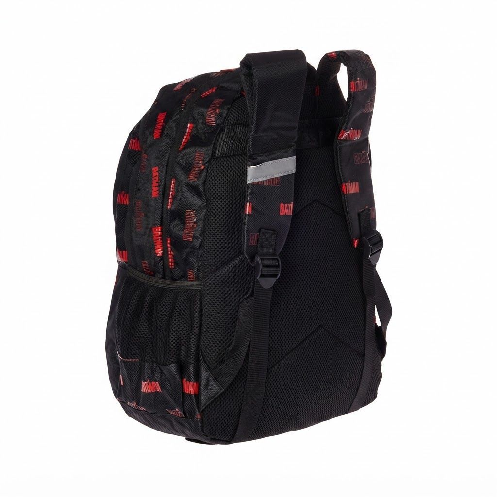 Warner Bros. Batman Vengeance 18" Teen Backpack  Officially Licensed School Bag with Adjustable