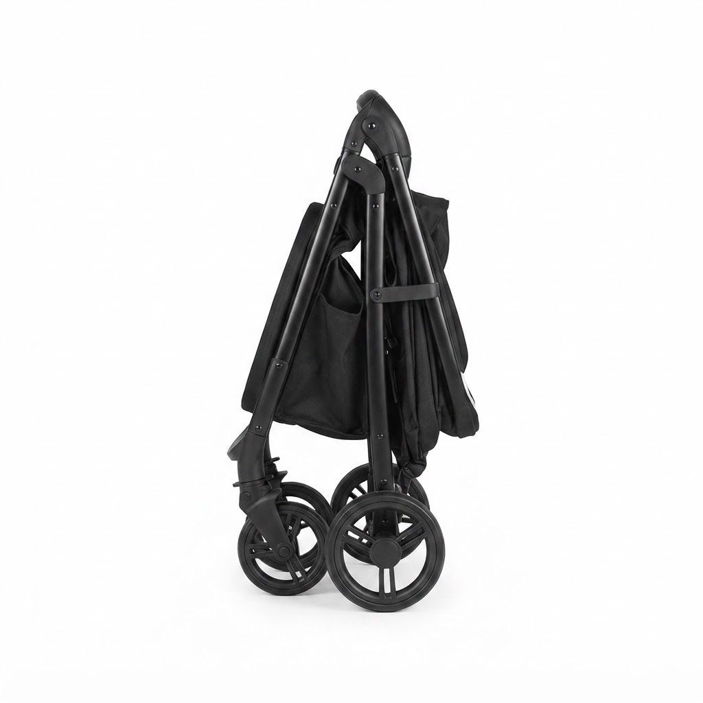 Hauck Rapid 4 Stroller Lightweight Foldable Pushchair with Lying Position, Supports up to 25kg, Height-Adjustable Handlebar, Designed for Comfort, Safety, and Urban Agility | Grey