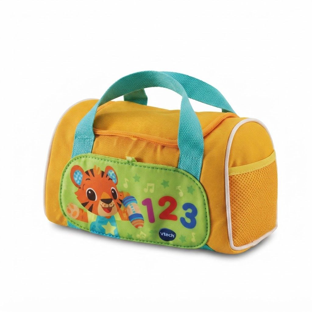 VTech My 1st Gym Kit Interactive Baby Fitness Toy with 4 Role-Play Accessories, Musical Phone