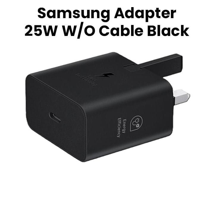 Samsung Adapter 25W Without Cable Black | EPT2510NBEGAE
