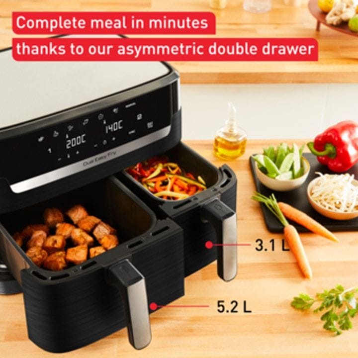 Tefal Dual Easy Fry Air Fryer 8.3L | EY901840