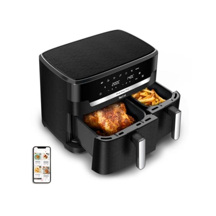 Tefal XXL Dual Easy Fry, XXL Dual Air Fryer, Synchronized Cooking 11L | EY9428G0