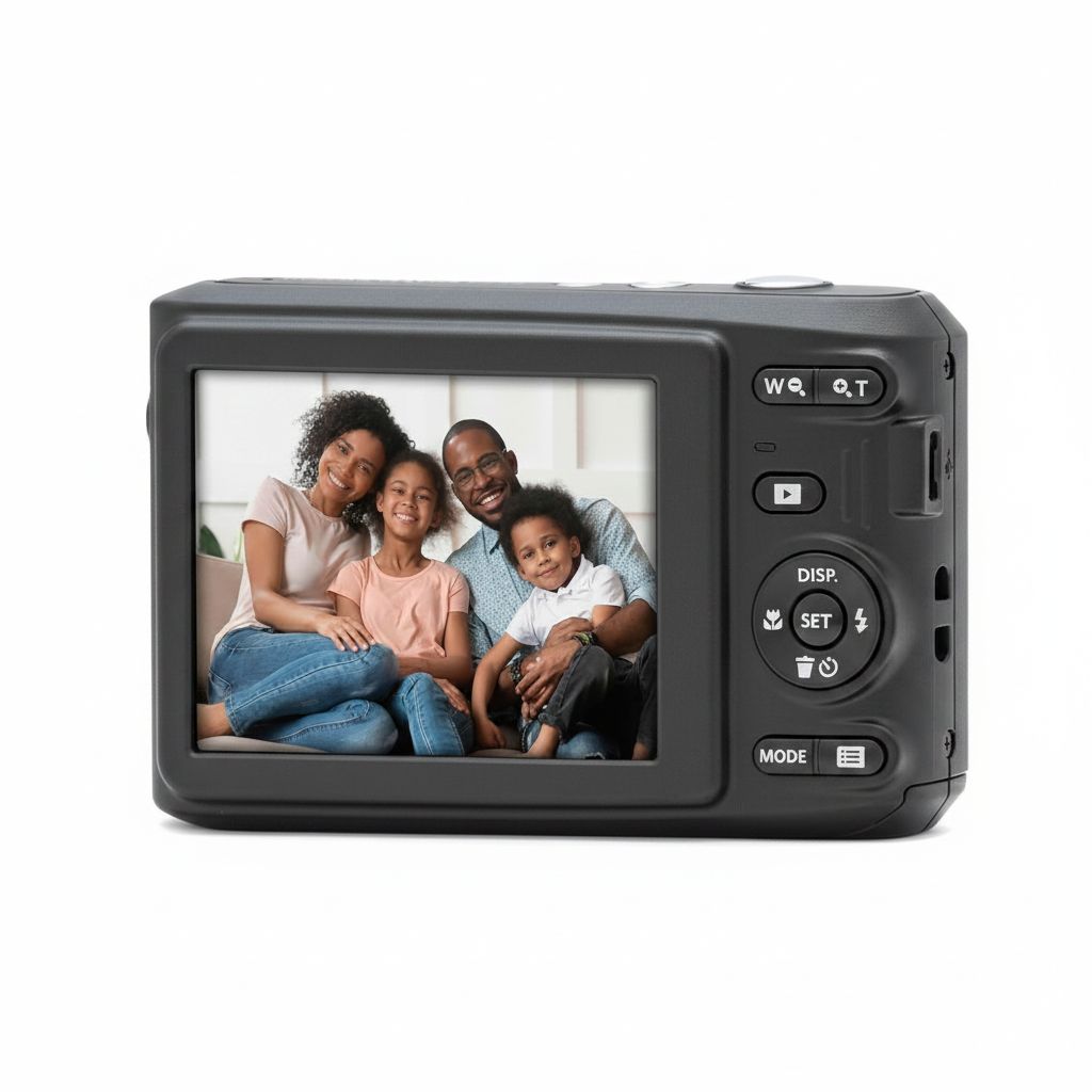 Kodak PIXPRO FZ45 Digital Camera 16MP with 4X Optical Zoom, 27mm Wide-Angle Lens, 1080p Full HD Video & 2.7-Inch LCD Screen | Black