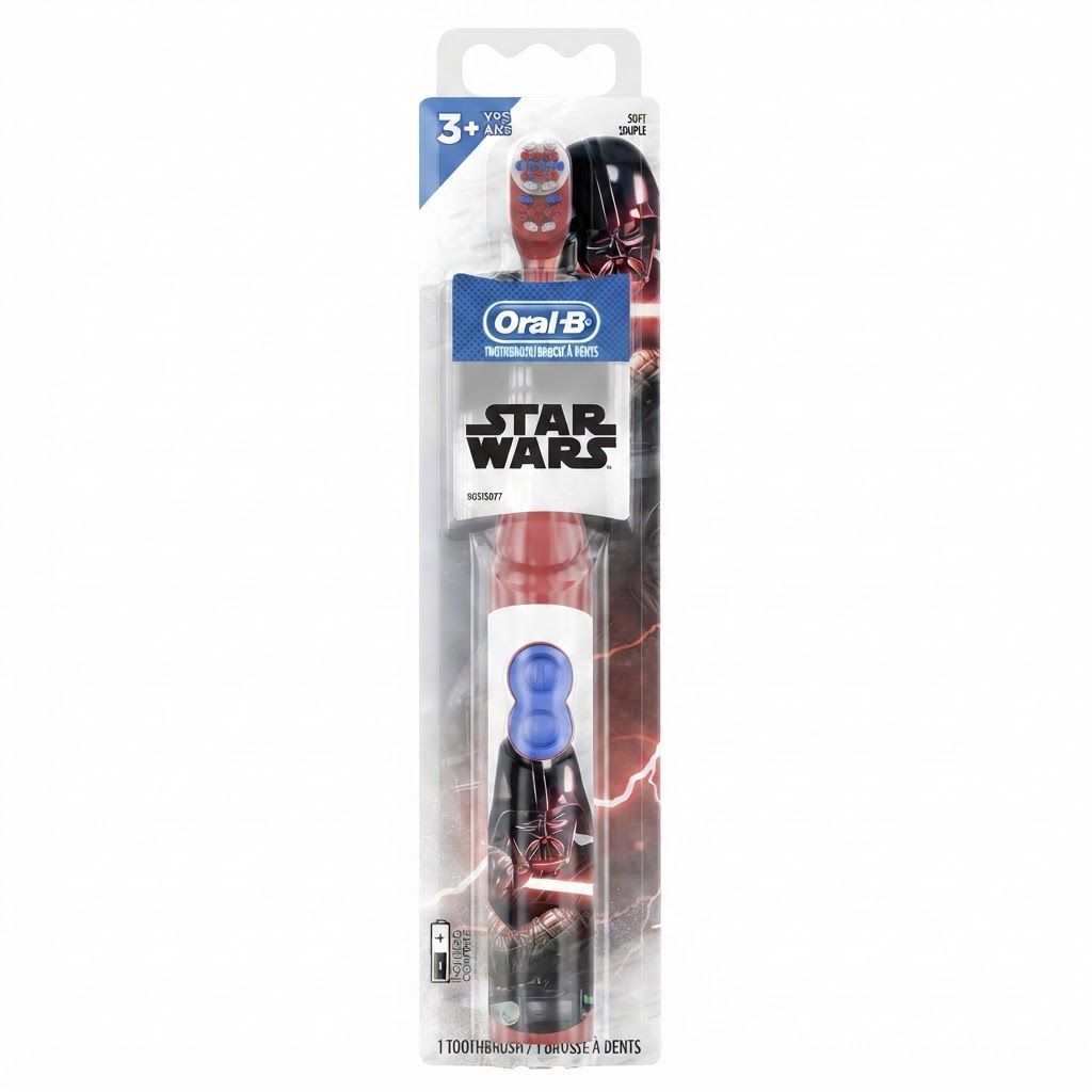 Oral-B ProHealth Kids Battery Powered Electric Toothbrush, Star Wars Edition - Rotating Brush Head