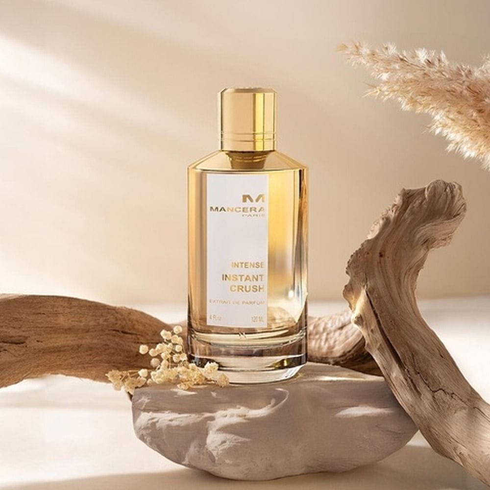 Mancera Instant Crush Eau de Parfum Unisex, Oriental Floral Fragrance with Saffron, Rose, Amberwood, Vanilla & Oakmoss - 120ml