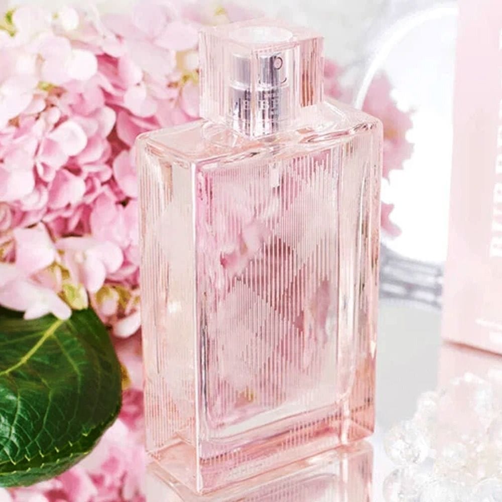 عطر بربري بريت شير أو دو تواليت للنساء، عطر زهري فاكهي منعش مع الليتشي والفاوانيا والكمثرى والمسك الأبيض - 100 مل