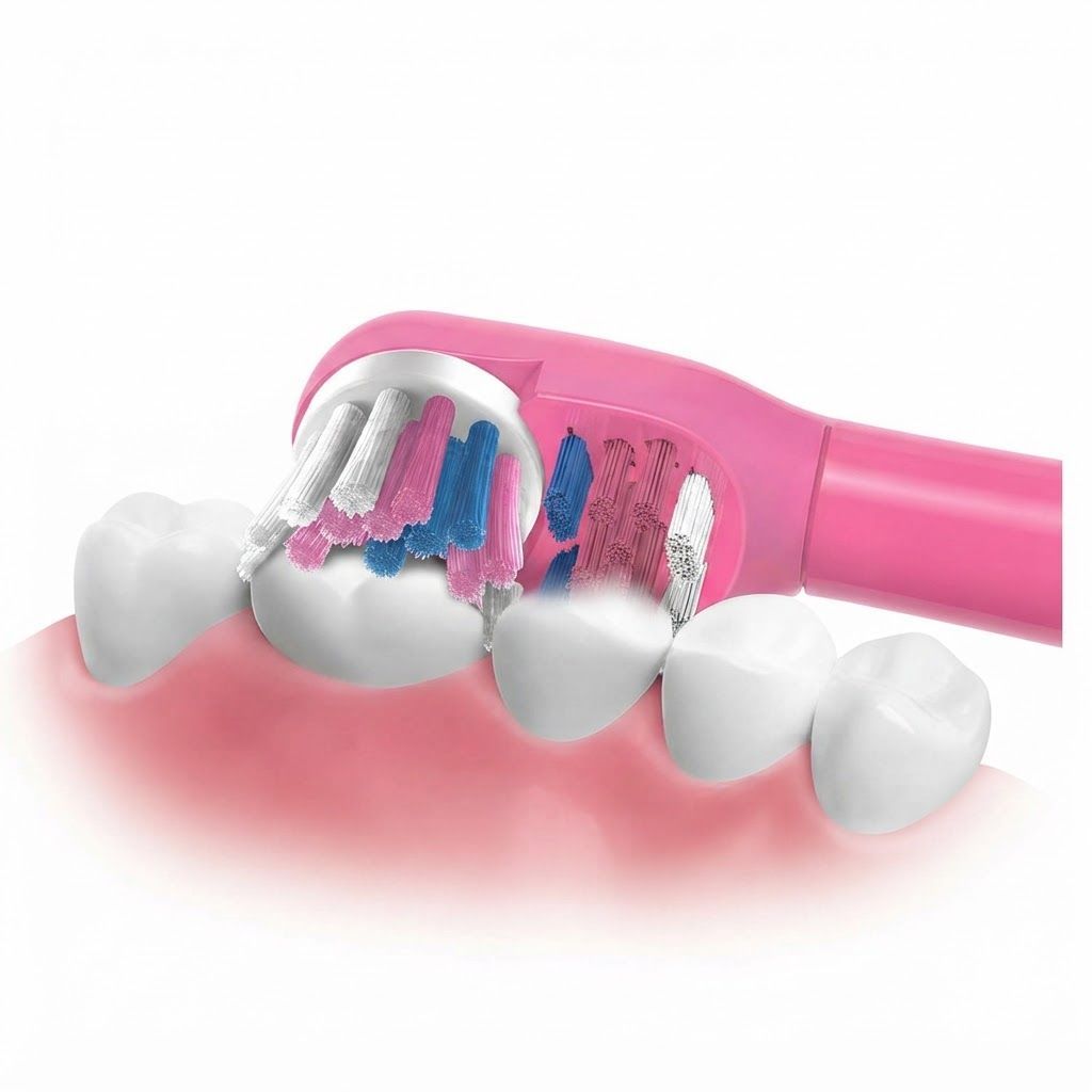 Oral-B Pro-Health Stages Disney Princess Battery Powered Electric Toothbrush for Kids, Soft Bristles