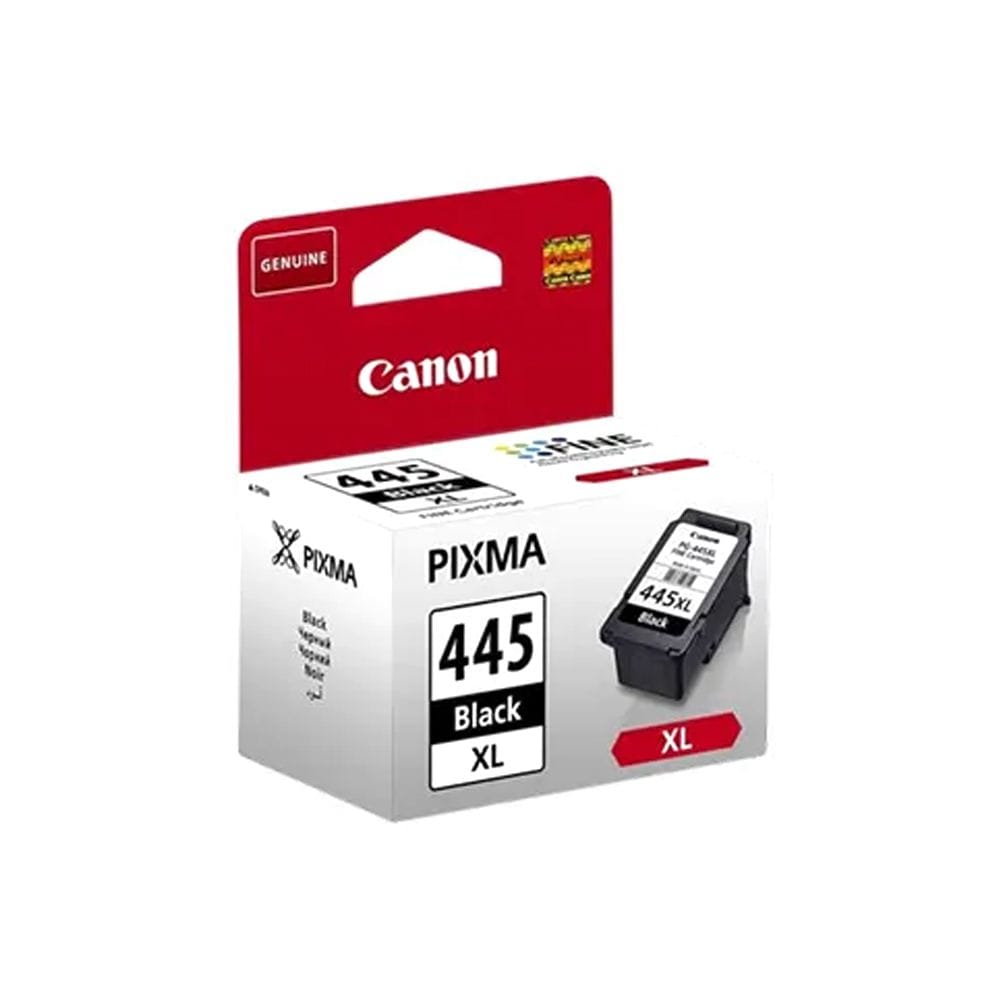 Canon PG-445XL Black Ink Cartridge, Genuine Canon Ink, High Yield 400 Pages, Sharp Document Printing & PIXMA Compatibility | Black - 4960999974453