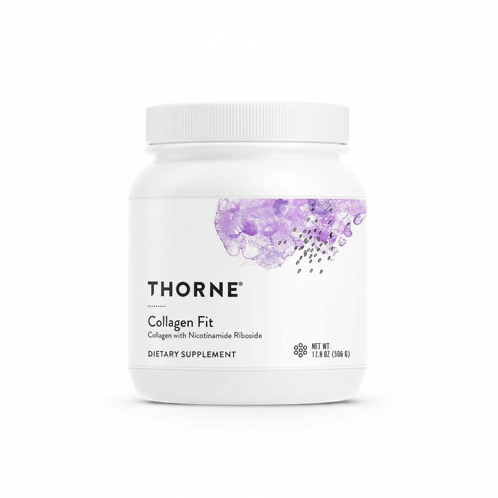 Thorne Collagen Fit - Unflavored Collagen Peptides with Nicotinamide Riboside