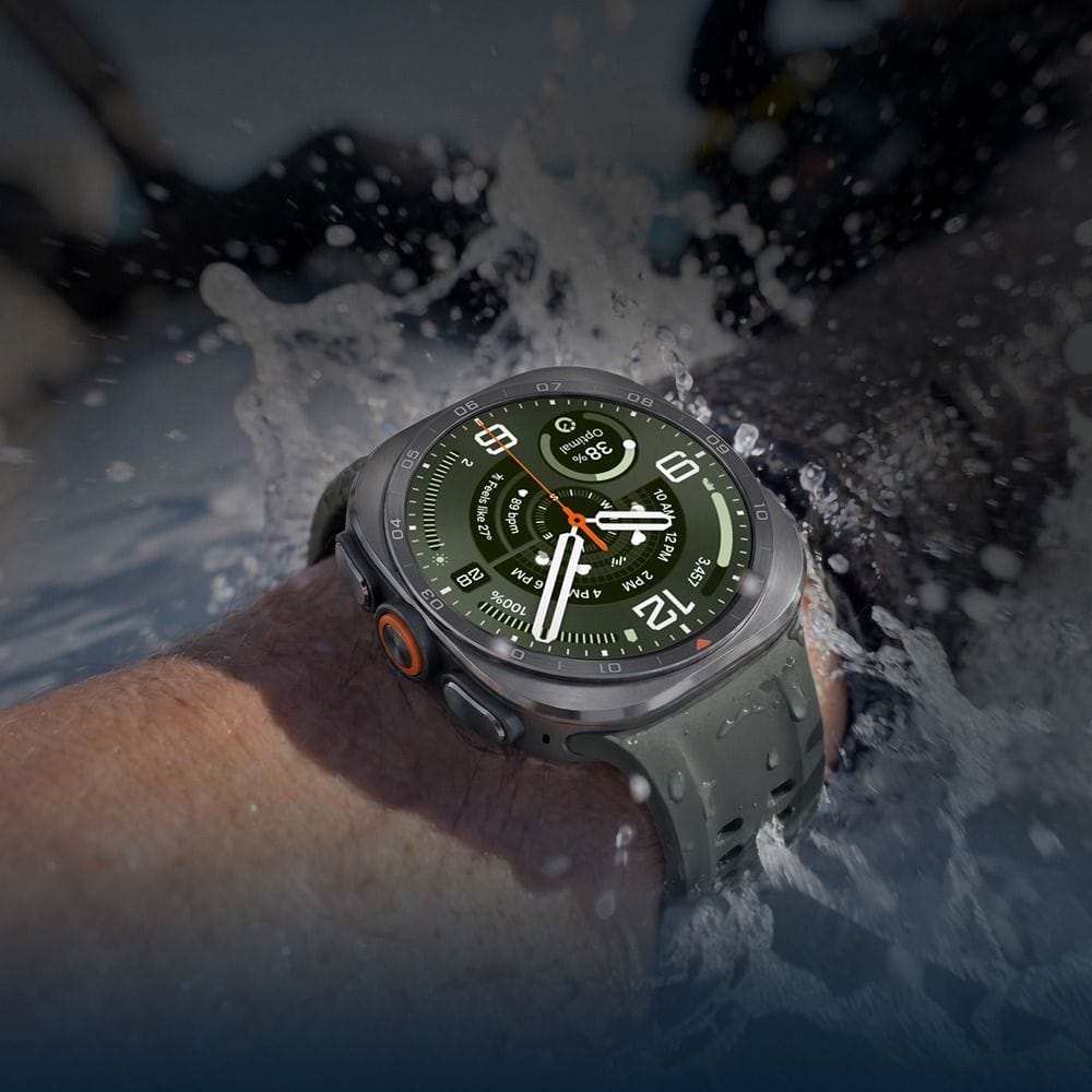 [PRE-ORDER] Samsung Galaxy Watch Ultra2 LTE Smartwatch, 1.52" AMOLED Display, 800mAh Battery, 10ATM+ & IP69K Water Resistance | Titanium Silver - SM-L715FZSAXSG