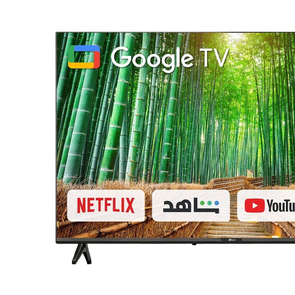 Oscar 55" Frameless 4K UHD Google Smart TV, HDR10, Voice Remote with Google Assistant, DVB-T2/S2 & CI Slot | Azeri - OS55G4KA
