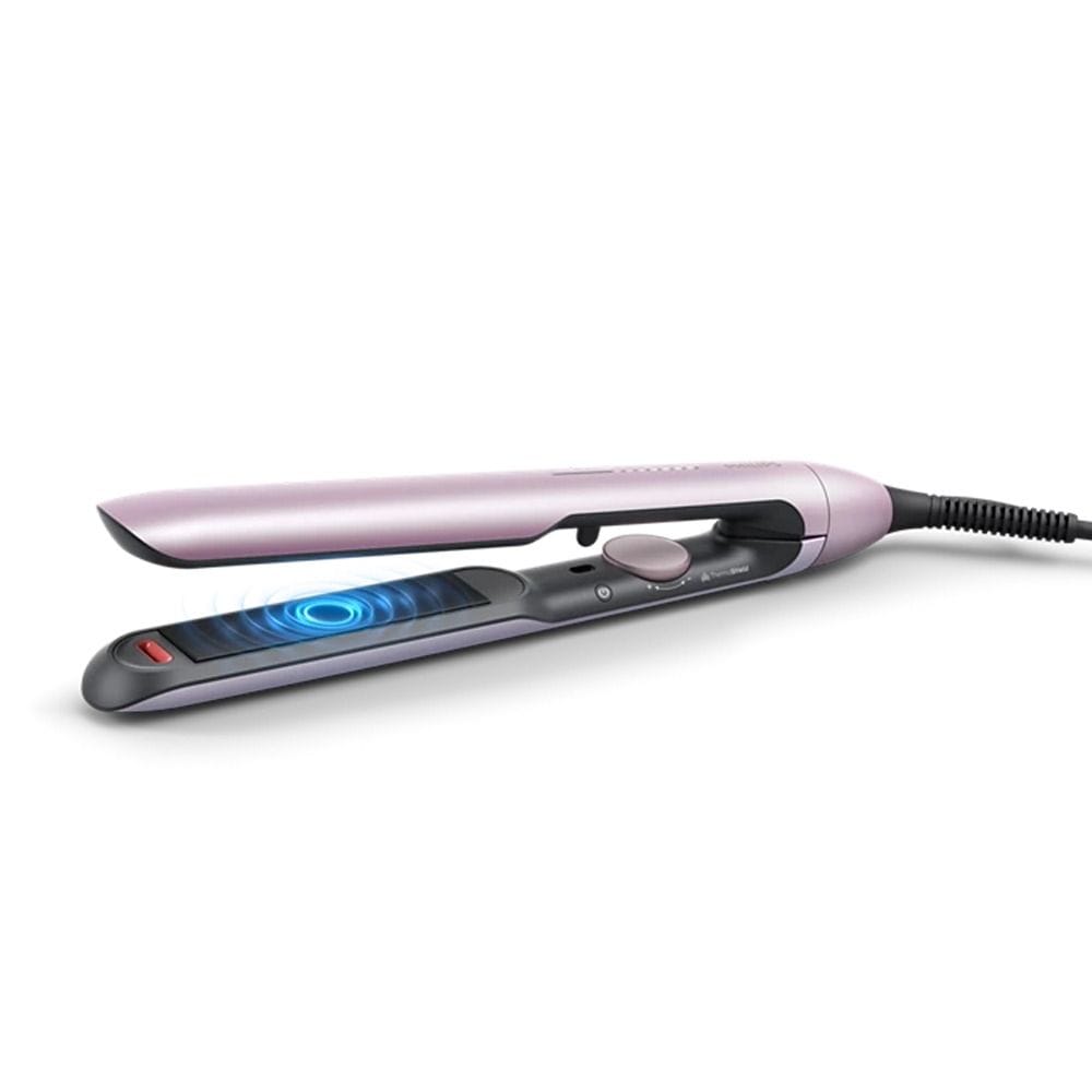 Philips Series 5000 Hair Straightener, ThermoShield Technology, Argan Oil Infused Ceramic Plates, Ionic Care & 30-Second Heat-Up | BHS530/03