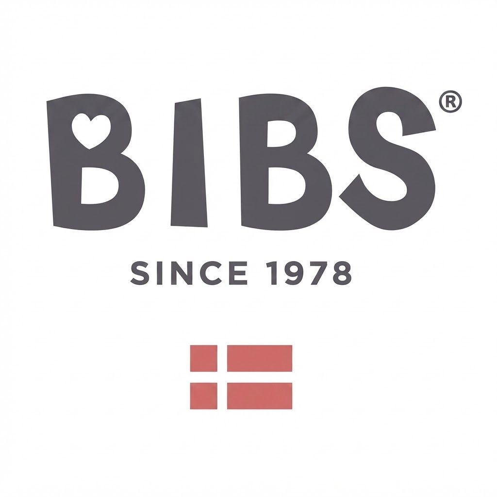 عبوة من لهايتين BIBS بوهم بحلمة لاتكس مقاس 2، لعمر +6 أشهر، تمنح الراحة وتحفز المص، حلمة من المطاط الطبيعي، تصميم واقٍ خفيف الوزن - بني فاتح / وردي فاتح