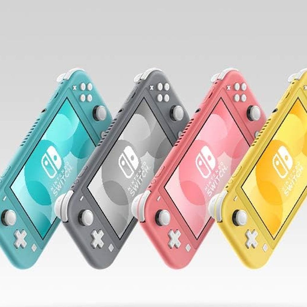 Nintendo Switch Lite Handheld Gaming Console with 5.5-Inch HD Touchscreen, 32GB Storage, NVIDIA Tegra Processor & Up to 7 Hours Battery Life | Red - 4902370545302