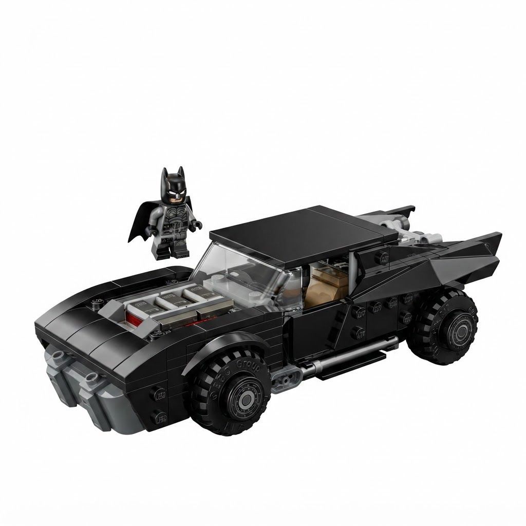 LEGO DC Batman The Batman Batmobile Building Set, Iconic Superhero Toy Vehicle Model Kit 9+ Years