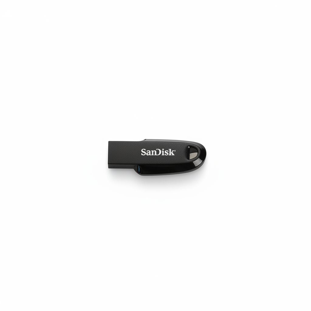 SanDisk Ultra Curve 256GB, USB 3.2, Flash Drive, 100MB/s R, Pendrive - Black
