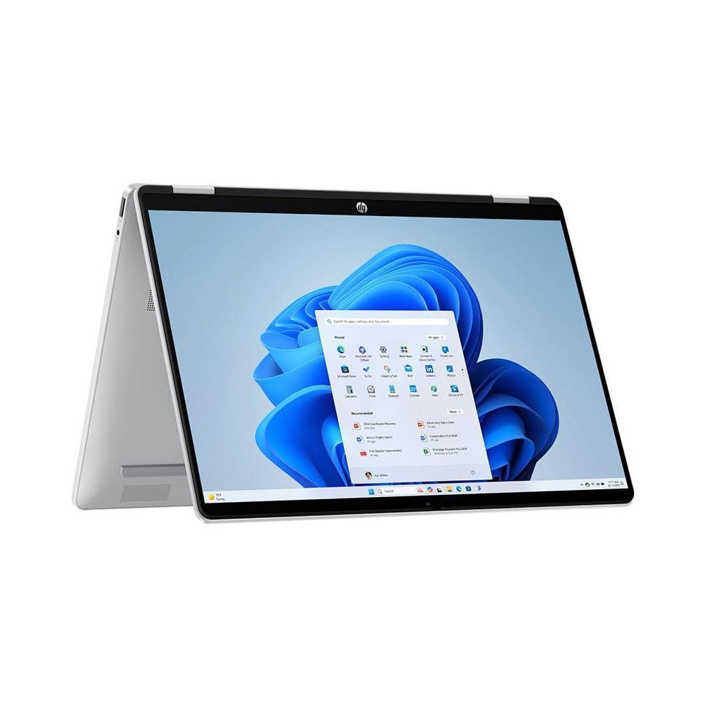 HP 14-Inch OmniBook 5 Flip 2-in-1 Laptop - Intel Processor, 16GB RAM, 512GB SSD, Windows 11, English & Arabic Keyboard | Silver - C2BE0EA