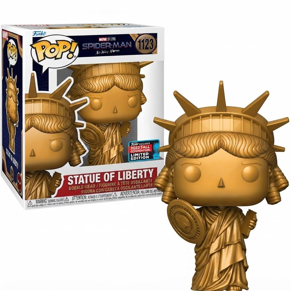 Funko Pop! Marvel Spider-Man: No Way Home Lady Liberty with Shield - Amazon Exclusive Figure