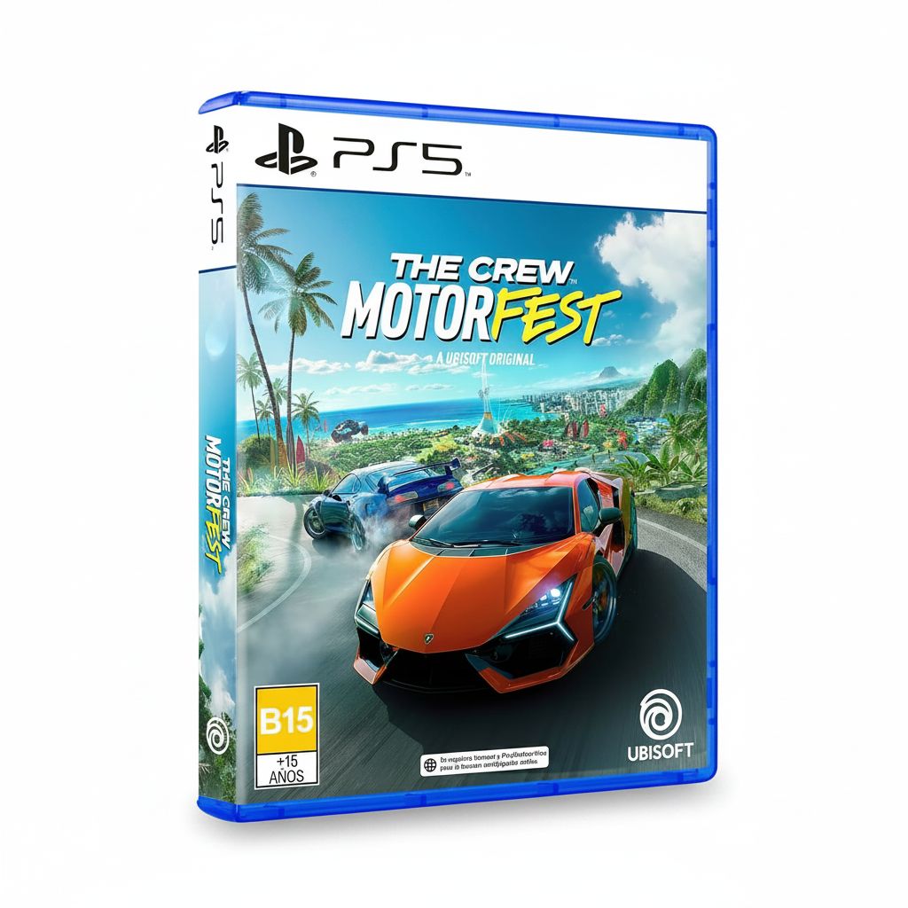 The Crew Motorfest for Sony PlayStation 5 (PS5) Open-World Racing Game, Single & Multiplayer, Standard Edition (3307216)