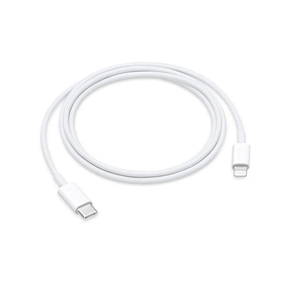 Apple Thunderbolt 3 USB-C To Lightning Cable (2m) White + USB-C To Lightning Cable (1m) White + USB-A Cable 1M White Bundle (603001000003232 + 603001000001352 + 603001000001821)