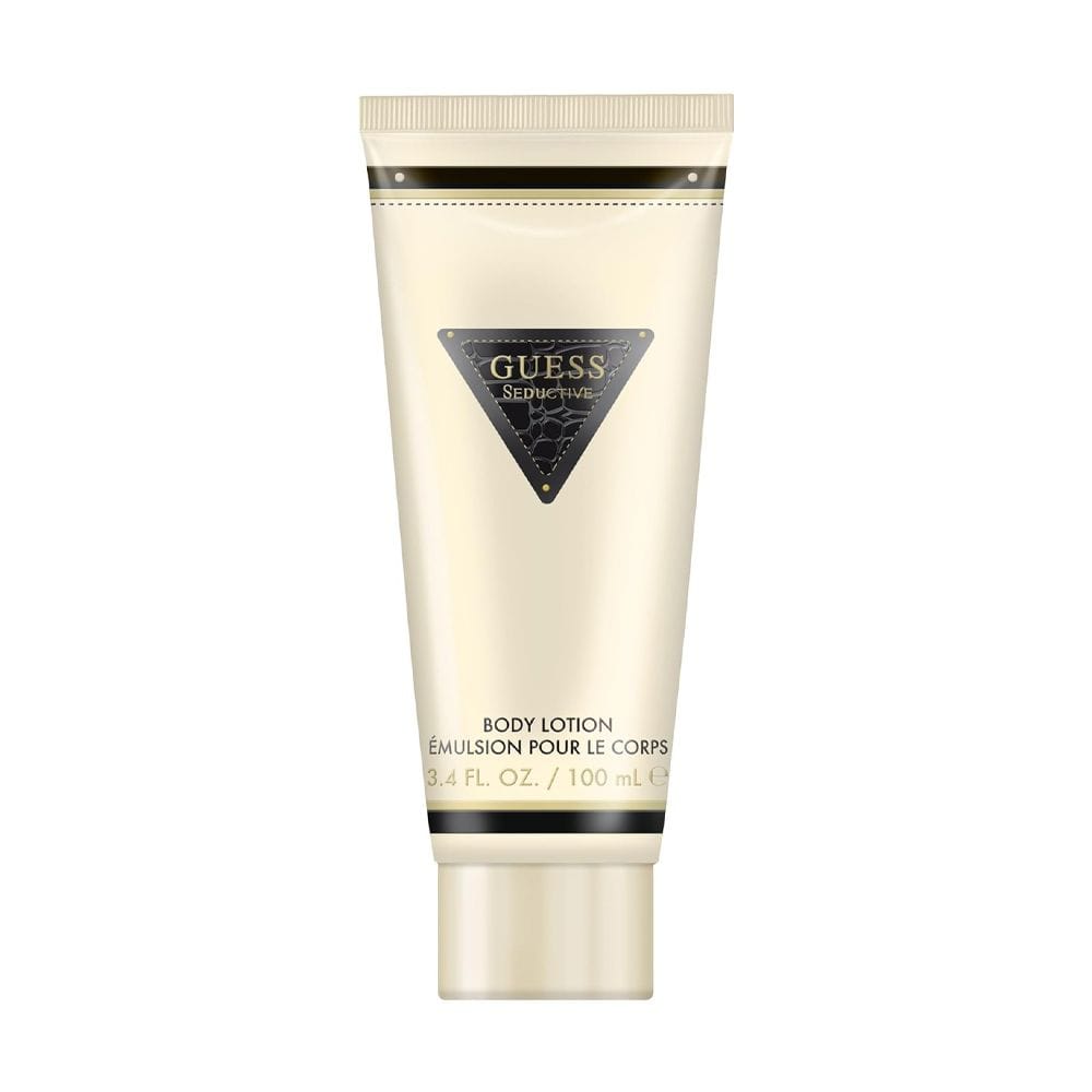 Guess Seductive 4Pc Women Gift Set – 75ML EDT, 15ML Travel Spray, 100ML Body Lotion & Pouch Fruity Floral Fragrance | 85715330239