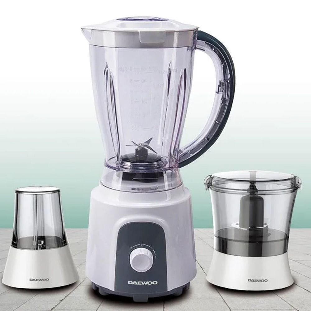 Zenan Air Fryer 3.5L Black + Daewoo Stand Blender + Zenan Drum Rice Cooker 2.2L Bundle (603001000003819 + 603001000003505 + 603001000003843)