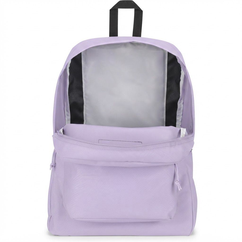 JanSport SuperBreak Day Pack Iconic Lightweight Backpack for School, Travel, and Everyday Use 1 Large Main, 1 Front Utility Pocket