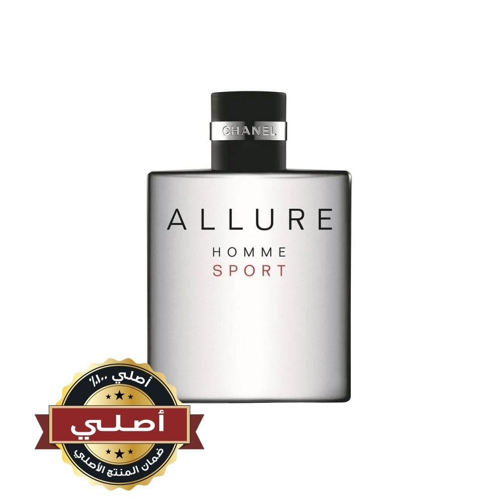 Chanel Allure Homme Sport Eau de Toilette for Men, Fresh Woody Fragrance with Citrus, Spicy & Aquatic Notes - 100ml