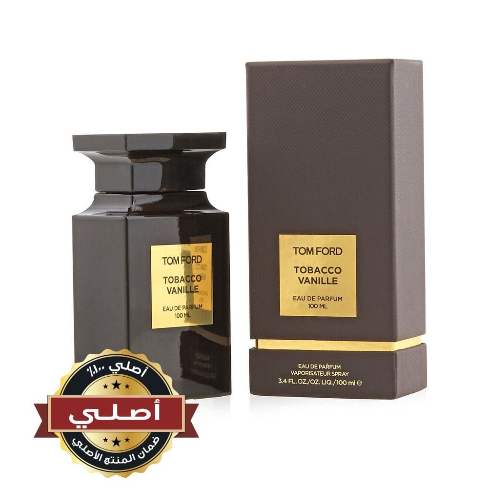 Tom Ford Tobacco Vanille Eau de Parfum Unisex, Warm Spicy Gourmand Fragrance with Tobacco Leaf, Vanilla, Tonka Bean & Cocoa - 100ml