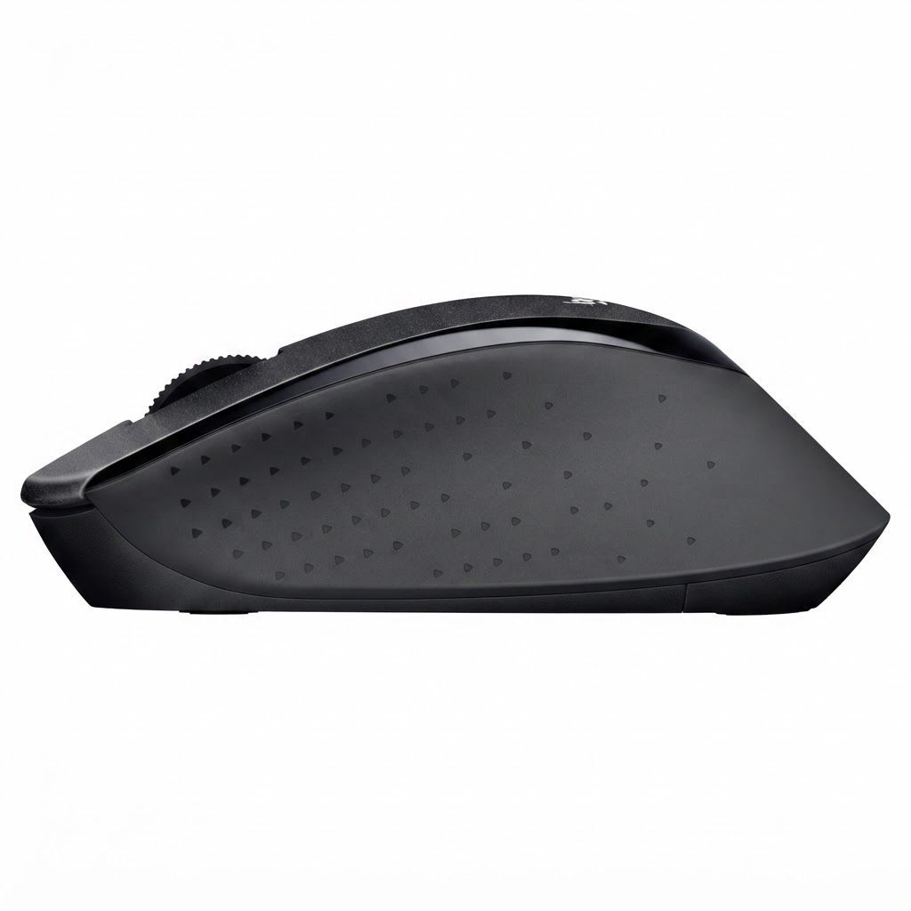 Logitech M330 Silent Plus Wireless Mouse - Ergonomic Optical Mouse with Silent Touch Technology