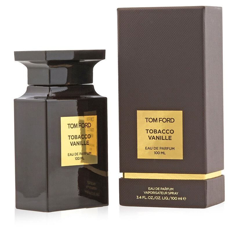 Tom Ford Tobacco Vanille Eau de Parfum Unisex, Warm Spicy Gourmand Fragrance with Tobacco Leaf, Vanilla, Tonka Bean & Cocoa - 100ml