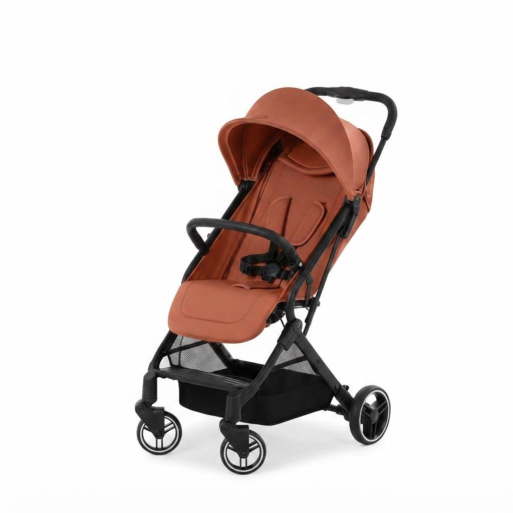 Hauck Travel N Care Plus Baby Buggy - Lightweight Stroller with One-Hand Fold, Reclining Seat, UV 50+ Protection, Weighs Just 7.2kg, Built for Comfort and Convenience on the Go