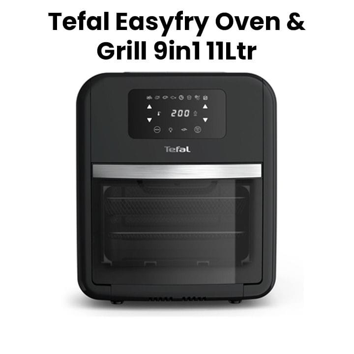 Tefal Easyfry Oven & Grill 9In1 Airfryer Oven, Grill & Rotisserie 11L | FW501827