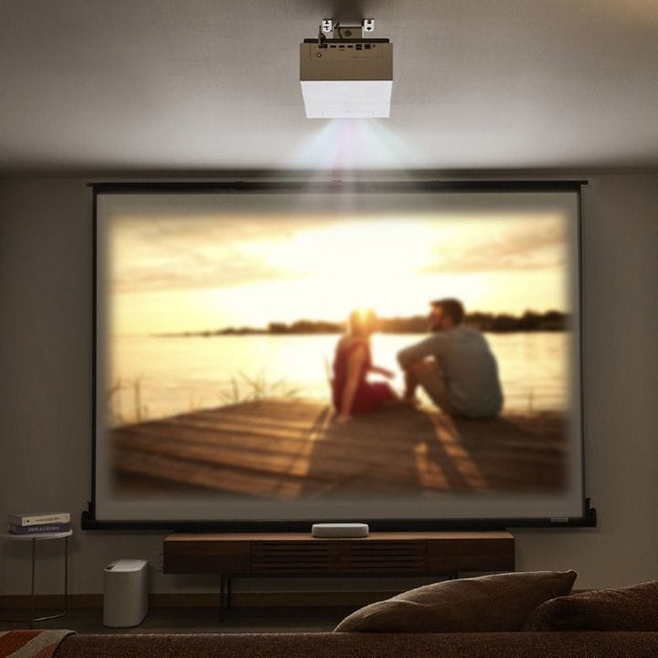 [إيجار] إل جي سينيبيم ‎HU710PW‎ بروجكتور منزلي هجين بدقة ‎4K UHD‎ | ‎HU710P-1-Day‎