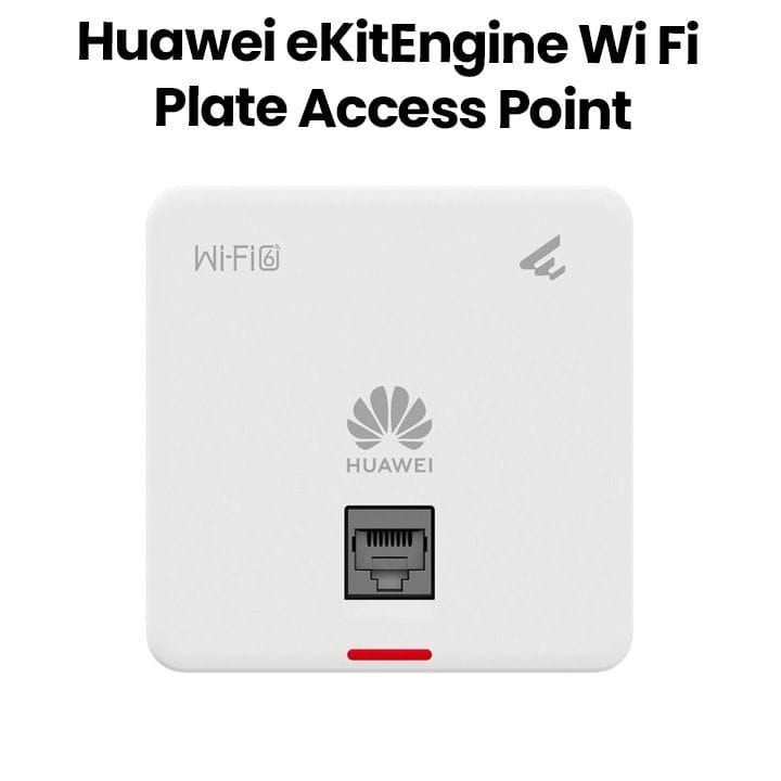 Huawei EKitEngine Wall Plate Wi-Fi 6 Access Point | AP160 | White